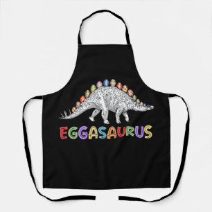 Tablier Eggasaurus Stegosaurus Egg Dinosaur Joyeux Pâques