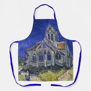 Tablier Église à Auvers par Van Gogh Peinture Art