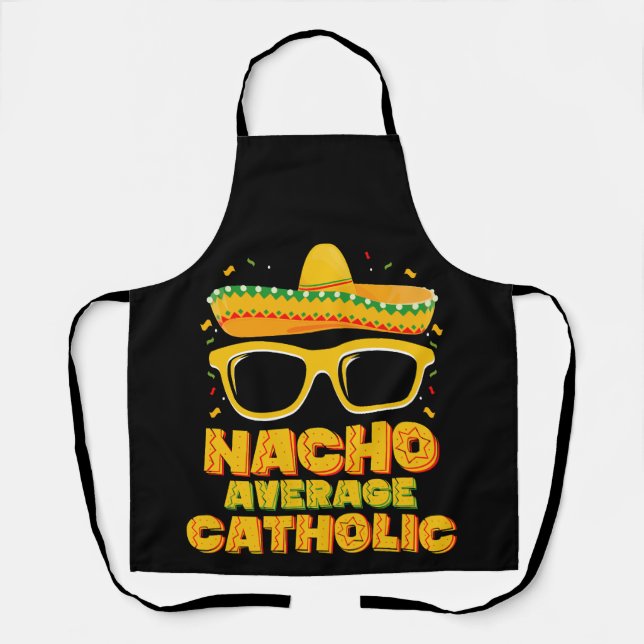 Tablier Église catholique moyenne nacho Cinco De Mayo (Recto)