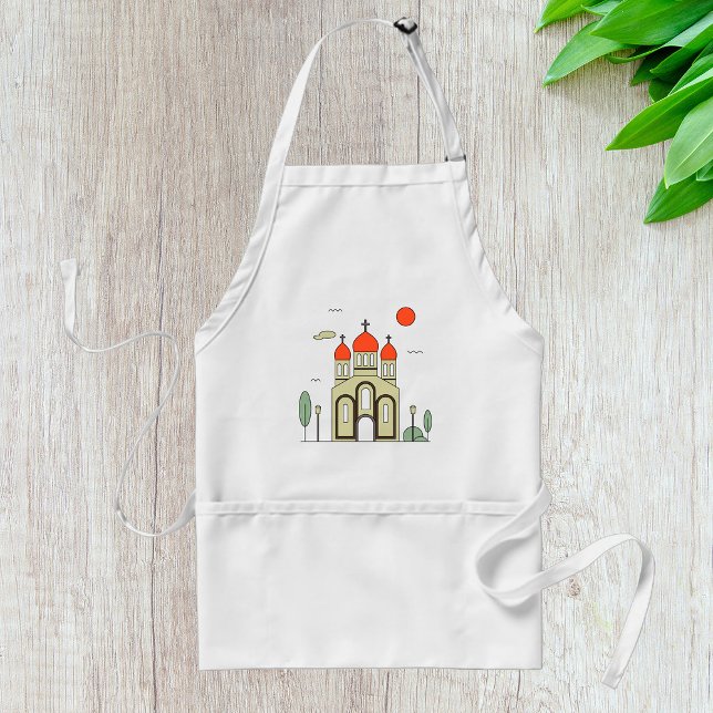 Tablier Église orthodoxe russe minimaliste  (Créateur téléchargé)