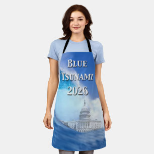 Tablier Élection Tsunami Bleu 2026