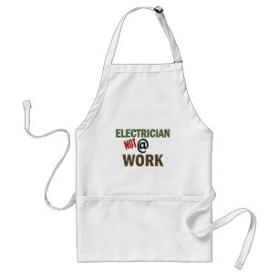Tablier Électricien PAS au travail