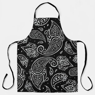 Tablier Elégance de Paisley : motif ethnique sans soudure.