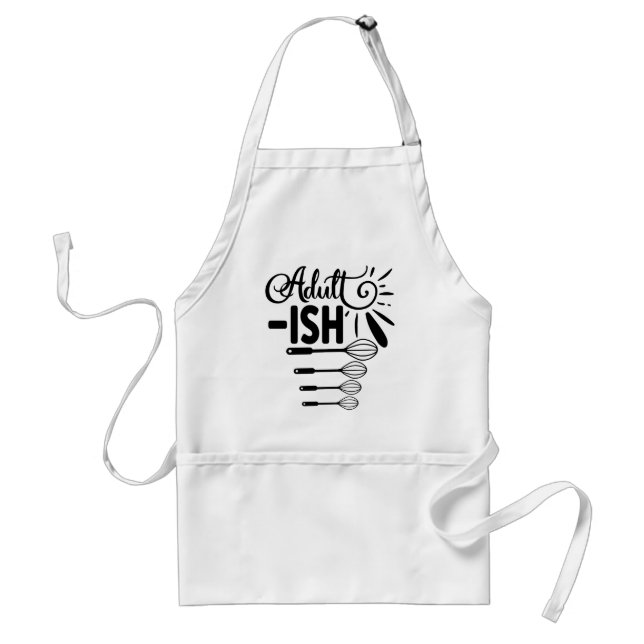 Tablier Élégance Fouettée - Cuisine Adulte (Devant)