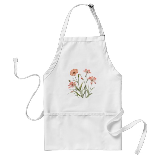 Tablier Élégance Soft Bloom (Devant)