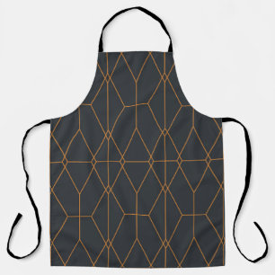 Tablier Elégant, chic, simple, luxueux art motif de ligne