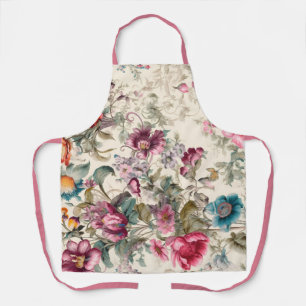 Tablier Élégant floral Vintage inspiré