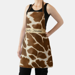 Tablier Élégante collection populaire de vache Faux cuir