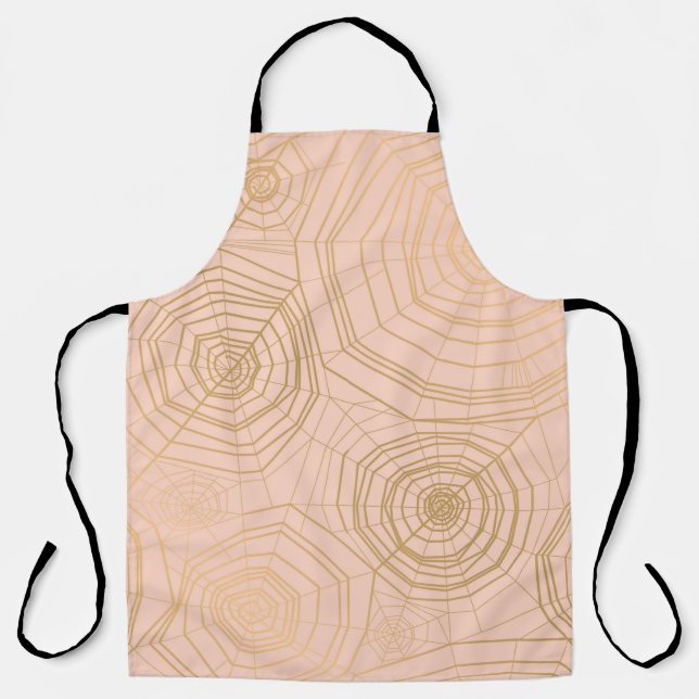 Tablier Elégante couleur pastel avec toile d'araignée avec (Recto)