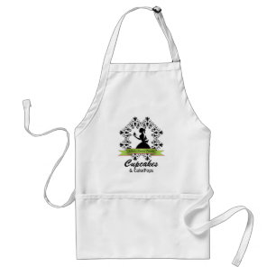 Tablier Elégante Silhouette femme boulangerie Business Ap
