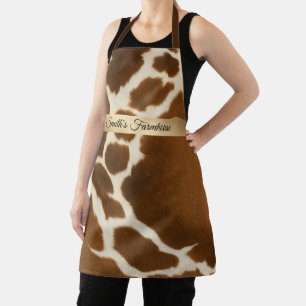 Tablier Élégante Vache Faux Cuir Collection moderne