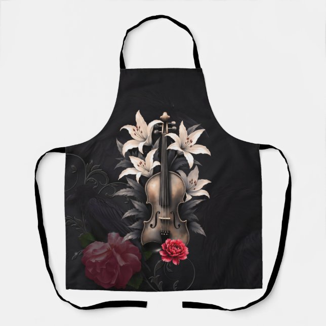 Tablier Elegy for a Fallen Song – Romantic Gothic Violin  (Recto)
