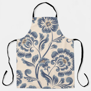 Tablier Elément motif vintage continu fleur. Élégant t
