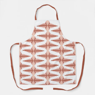 Tablier Éléments Art déco dans une palette d'or rose