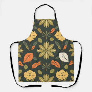 Tablier Eléments Naturels - Conception Motif transparente