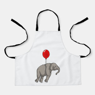 Tablier Eléphant avec ballon