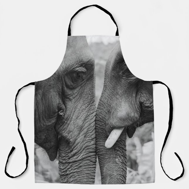 TABLIER ELEPHANT COUPLE (Recto)