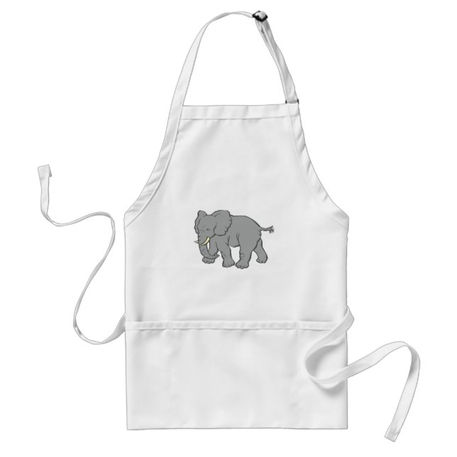 Tablier Éléphant éléphant (Devant)