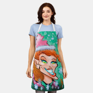 Tablier Elf Apron de Noël