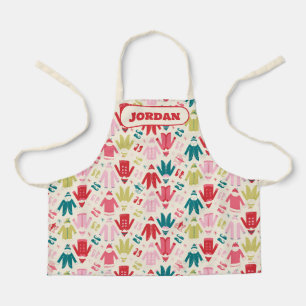 Tablier Elf Colorful Coat et Chaussures Motif