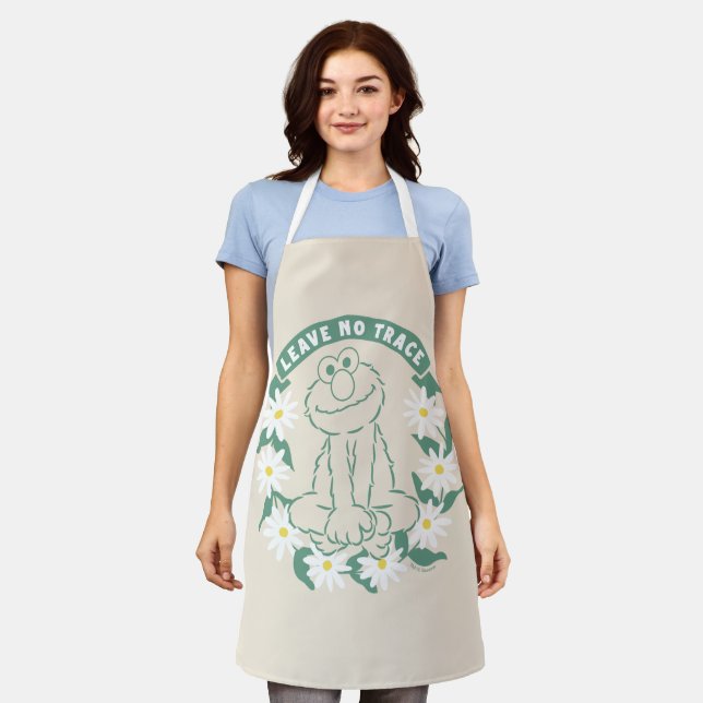 Tablier Elmo | Ne laisser aucune trace Floral Graphic (Porté)