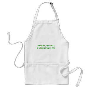 Tablier Embrasse-moi, je suis irlandais !