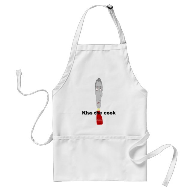 Tablier Embrassez le cuisinier (Devant)