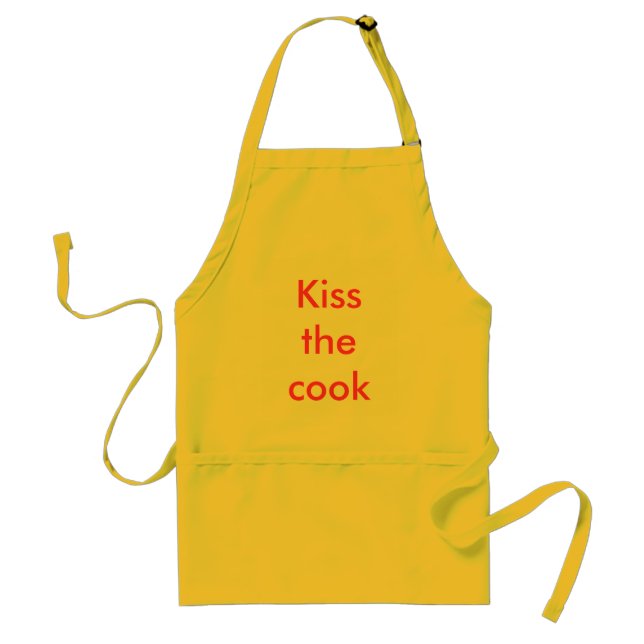 Tablier Embrassez le cuisinier (Devant)