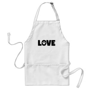 Tablier Empreinte de patte d'amour