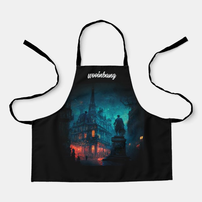 Tablier Empreinte pour garçons et filles Apron (Recto)