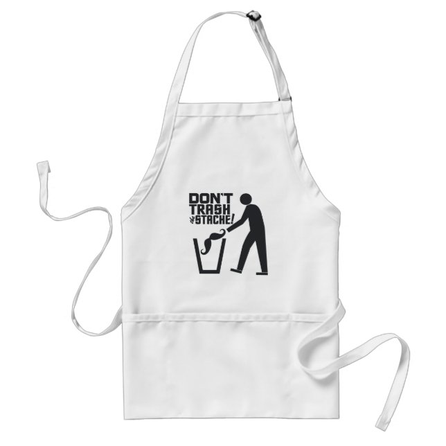 Tablier en stache - choisir style et couleur (Devant)
