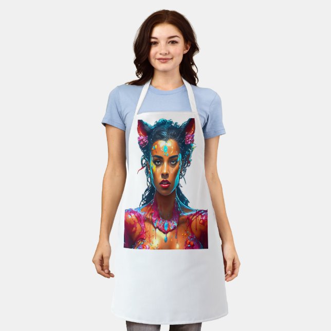 Tablier Enchanteuse mystique (Porté)