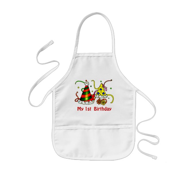 Tablier Enfant 1er anniversaire Baby Apron (Devant)