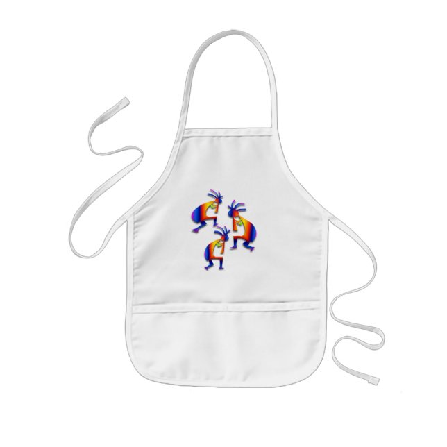 Tablier Enfant 3 Kokopelli #19 (Devant)