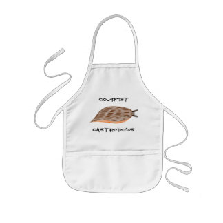 Tablier Enfant Aire de Cuisine pour enfants Gastropods Gourmet