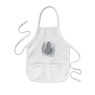 Tablier Enfant Amateurs de musique Treble Clef Design