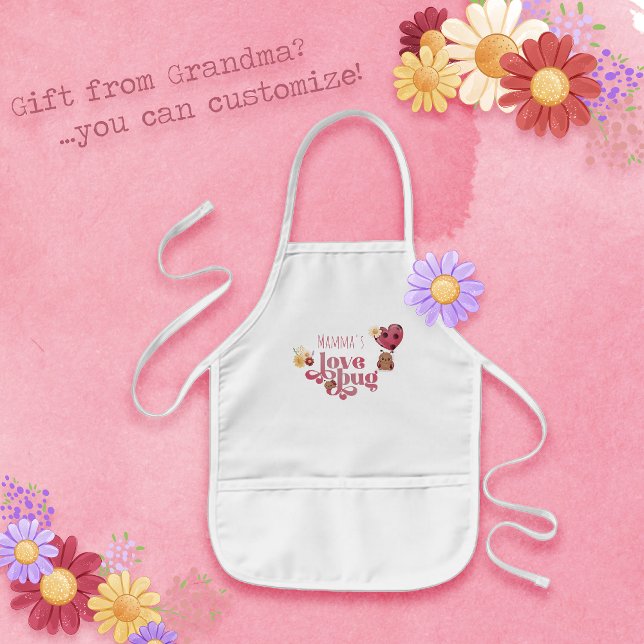 Tablier Enfant Amour Bug Apron pour enfants (Créateur téléchargé)
