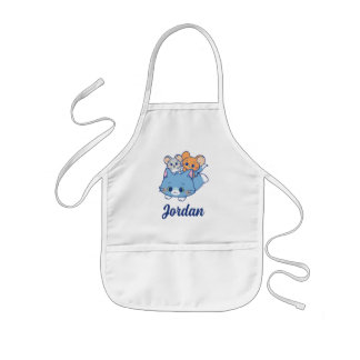 Tablier Enfant Anime Tom, Jerry et Tuffy