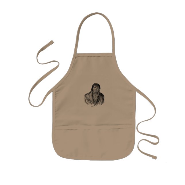 Tablier Enfant Apron des Amérindiens (Devant)
