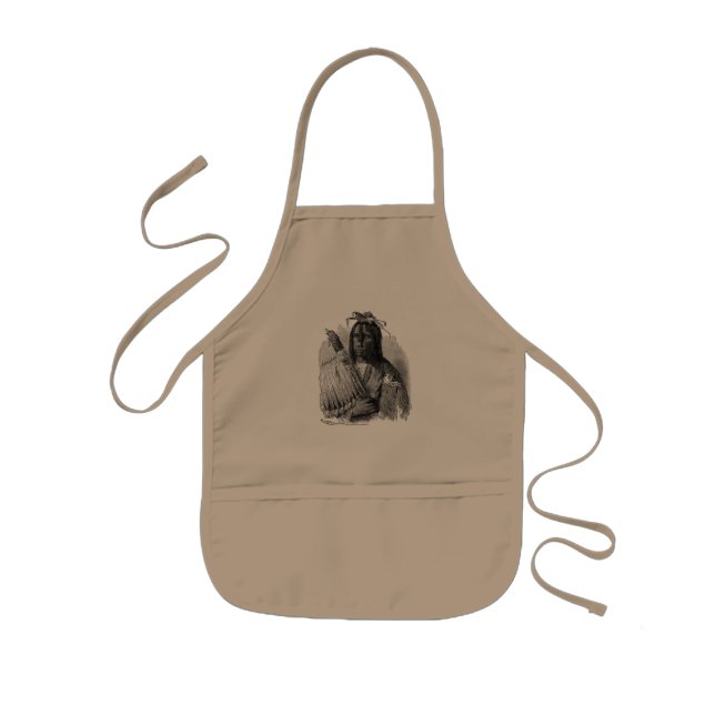 Tablier Enfant Apron en chef indien (Devant)