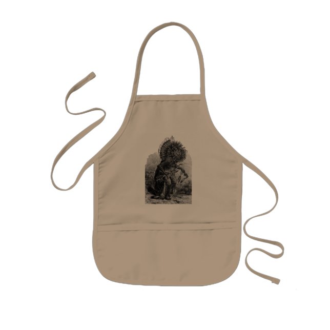 Tablier Enfant Apron en chef indien (Devant)
