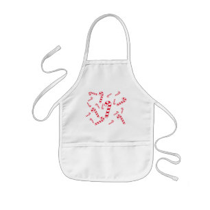 Tablier Enfant Apron - Sucres de canne rouges