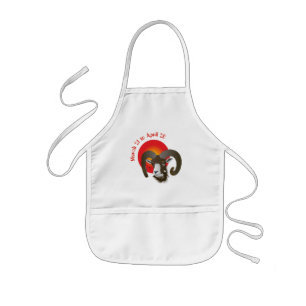 Tablier Enfant Aries March 21 à avril 20 Aprons