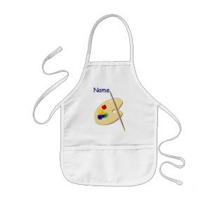 Tablier Enfant Artiste pour enfants Palette Apron