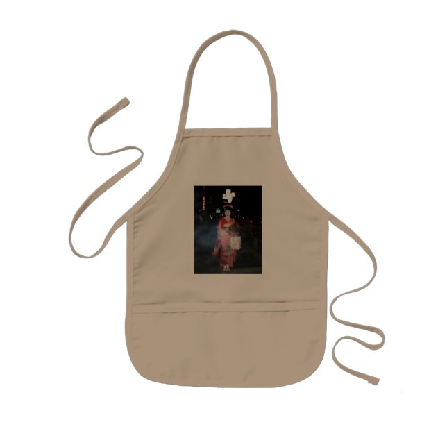 Tablier Enfant Asakusa Geisha Neo Tokyo (Devant)