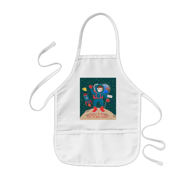 Tablier Enfant Astronaute (Devant)