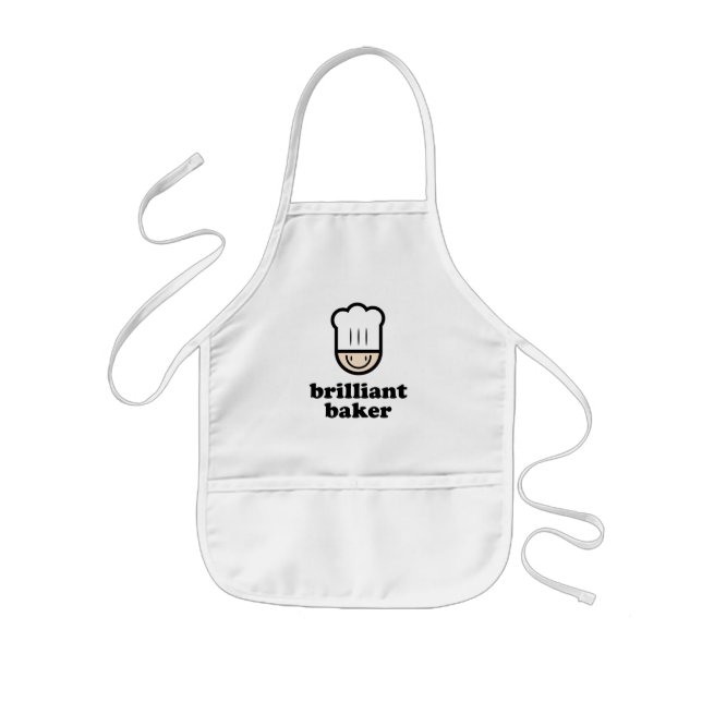 Tablier Enfant Baker brillant (Devant)