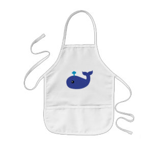 Tablier Enfant Baleine mignonne