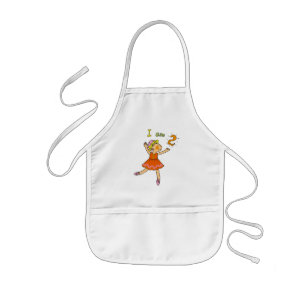 Tablier Enfant ballerine de 2 ans