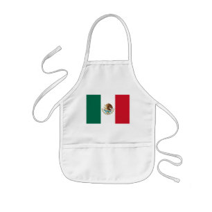 Tablier Enfant Bandera de Mexico Drapeau national Mexicanos